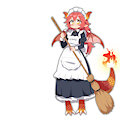 Nuri the Dragon Maid by HunterZero