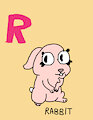 R is for Rabbit #1 (My Version) - Rabbit (Ollie's Pack)