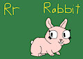 R is for Rabbit #2 (My Version) - Rabbit (Ollie's Pack)