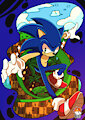 Sonic the Hedgehog by BitsyFoxy