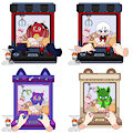 YCH Claw Machine [OPEN] by BitsyFoxy
