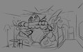 Buizel Aquarium Outgrowth