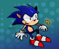 Sonic Sketch by KAZOKO