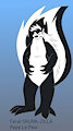 Skunk-Zilla Pepe Le Pew by HaresenTortoise1995