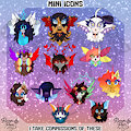 Mini icons by RavynPain
