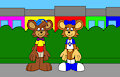 Boo Boo Bears by CartoonFoxArt2002