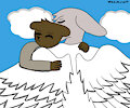 HEAVEN DOGS: SKY HUG by MakukuArt25