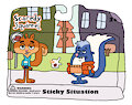 Scaredy Squirrel: Sticky Situation Figurine Pack by ToonDisneyXD2009
