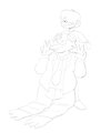 Flat Alphys by paperboio