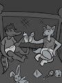 Bottles with Buds by paracosmicVi