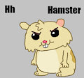 H is for Hamster #3 (My Version) - Mr. Cheeks