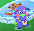 (c) Streamie summerpool by HangyakuNeko