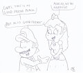 Good Friends Mario and Peach by TheMN