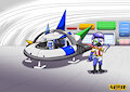 Fighter Ace - Jayson (Rainbow Drive Comm for Mako) by Tacki