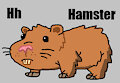 H is for Hamster #3 (My Version) - Cheekums