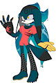 Dysphox the Hedgefox by MidnightMuser