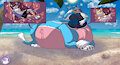 Snacks on the beach (COMMISSION)