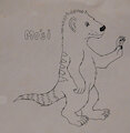 A Sketch of Mosi Mongoose by moyomongoose