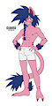 Clouse the Slime Cat - By RachelTheFictionkin by RachelTheFictionkin