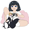 riding Rem's shoe by AlloyRabbit
