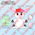Rayne plushie! by AlbinoRayneDeer