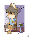 VixenLogic0111.5 - Chilling On the Porch by foxboy83