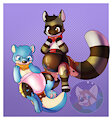 [comm] Skyotter and Jakemallard by TropoJet