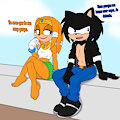 Haning out with Tikal by Soulyagami64