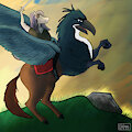 ArtFight25 - Pluvian [McFan] by Gashren