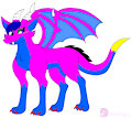 Kaisy (Krissy) Dragoness [TrueTeleBugsFan468] by MangledTheArcticWolf