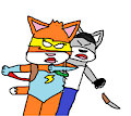 Voltage Feline Elbows A Mugger by jeremycrimson