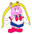 True Heart Bear as Sailor Moon (2nd version) by NewOliviaKoopaPlude