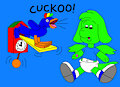 Patch the Dinodog and the Cuckoo Clock by CartoonFoxArt2002