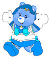Flurry Heart Bear as Sailor Mercury (Super) by NewOliviaKoopaPlude