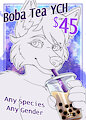 Boba Tea YCH (OPEN) by KuddlyKodiak
