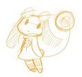 happy Munch i/0 doodle