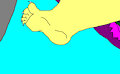 Foot through the Floorboard