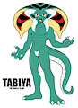 Tabiya the Tangle Slime - By RachelTheFictionkin by RachelTheFictionkin