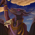 [Raffle Art] Dragon Commander by Alcyone