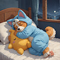 Sleepy Puppy by yisikopato