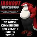 livestream notice! by irongut