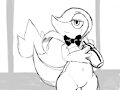 Sketch 396 - Snivy by WinickLim