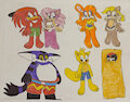 Charmy Espio and Vector Swimsuits 2 by PrincessShannon