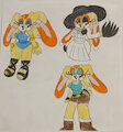 Random Cream doodles July 2025 by PrincessShannon