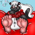 Samson with Five Toes by TheRedSkunk