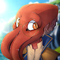 Funny squid creature by SonieTheDog