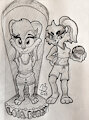 Lola Bunny Gives You a Look by AciedSpade