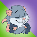 Smug Meme Rat by Emenius