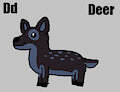 D is for Deer #3 (My Version) - Deer (Hotel Transylvania)