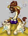 Gertrude Da Ticklish Giraffe by TheRedSkunk